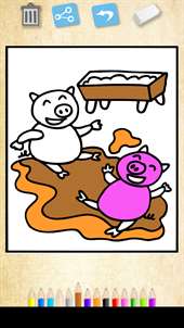 Farm animals coloring: learning games for children screenshot 1
