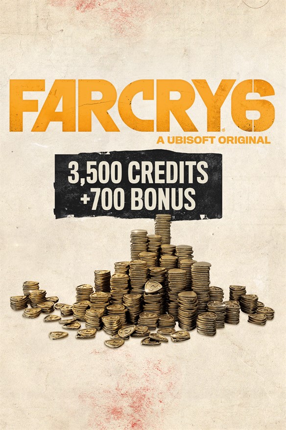FAR CRY 6 - LARGE PACK (4,200 CREDITS) Xbox Series X|S and Xbox One cover art