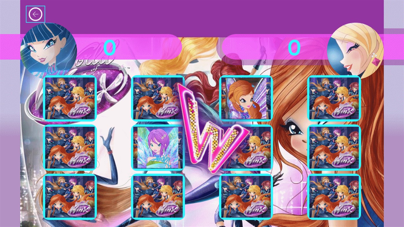 #3. Winx 2017 Memory Game (Windows) 由: Valybonny