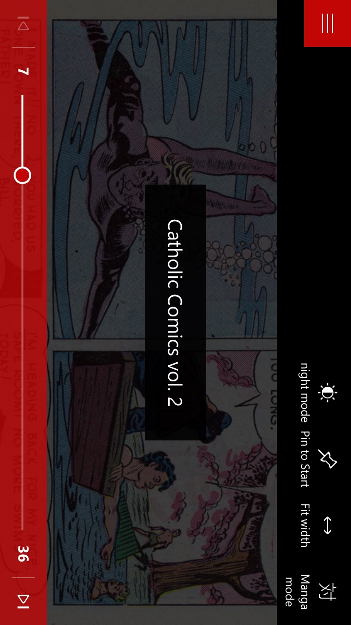Cover Comic reader for Windows 10