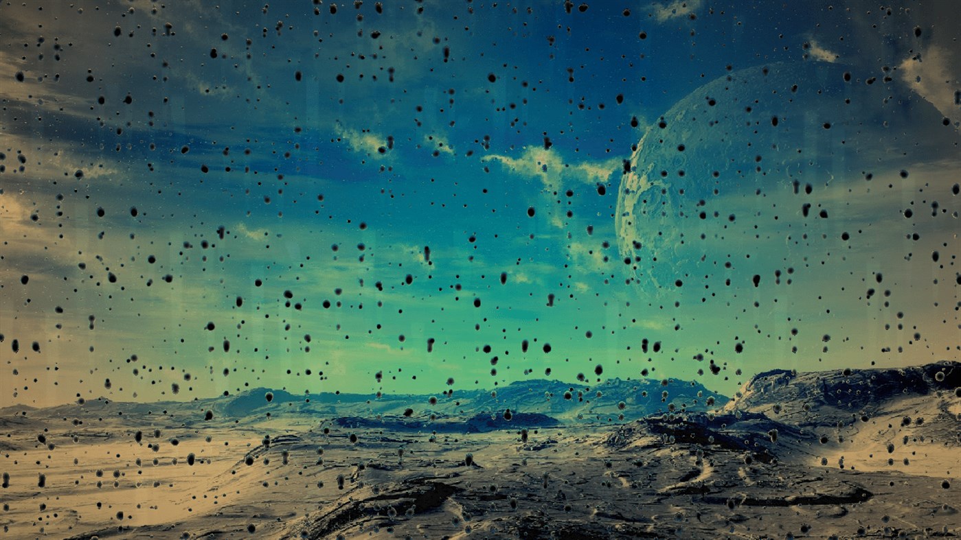 #2. ScreenSaverRain+ (Windows) بواسطة: Valaut