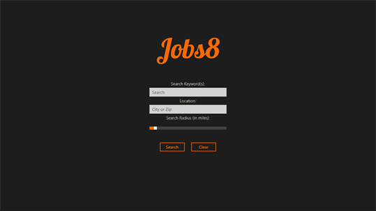 Jobs8 screenshot 2