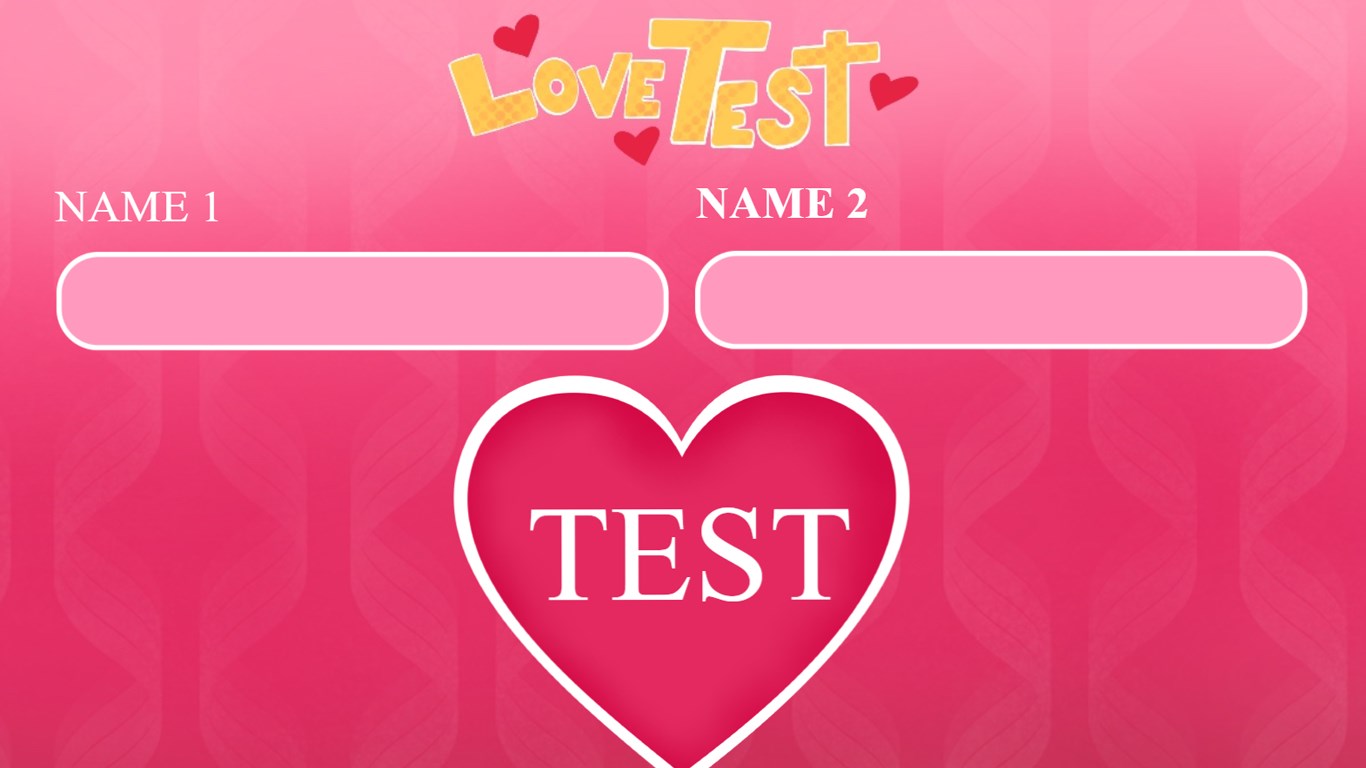 Love Tester - Jogo Grátis Online