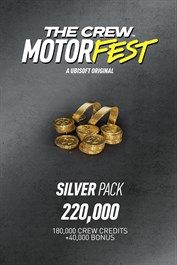 The Crew™ Motorfest – Silverpaket (220 000 Crew Credits)