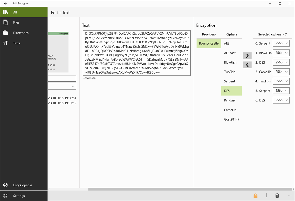 #4. MK Encryptor (Windows) 由: Marfusios