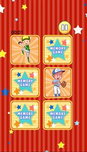 Baseball Memory Game screenshot 2