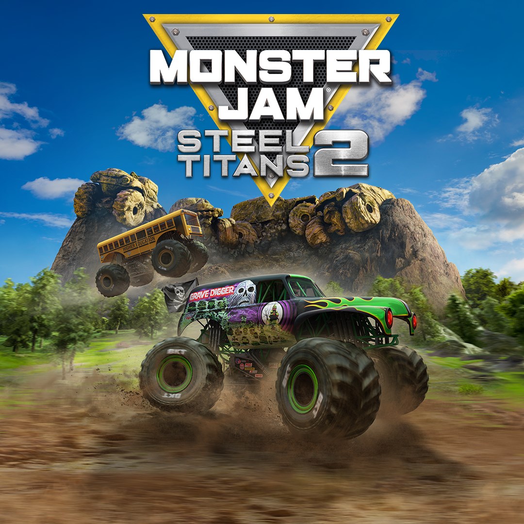 Steel titans 2. Monster Jam Steel Titans 2 машины. Monster Jam Steel Titans 2 PC. Игра монстр кемпинг. Monster Truck Championship Rebel Hunter Edition.