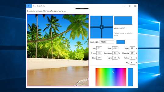 Free Color Picker: color picker from screen, html color picker, hex color picker screenshot 2