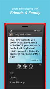 Daily Bible Psalm Verses screenshot 2