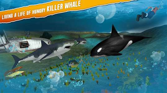 Whale Hunt Simulator - Killer Shark Vs Angry Whale screenshot 1