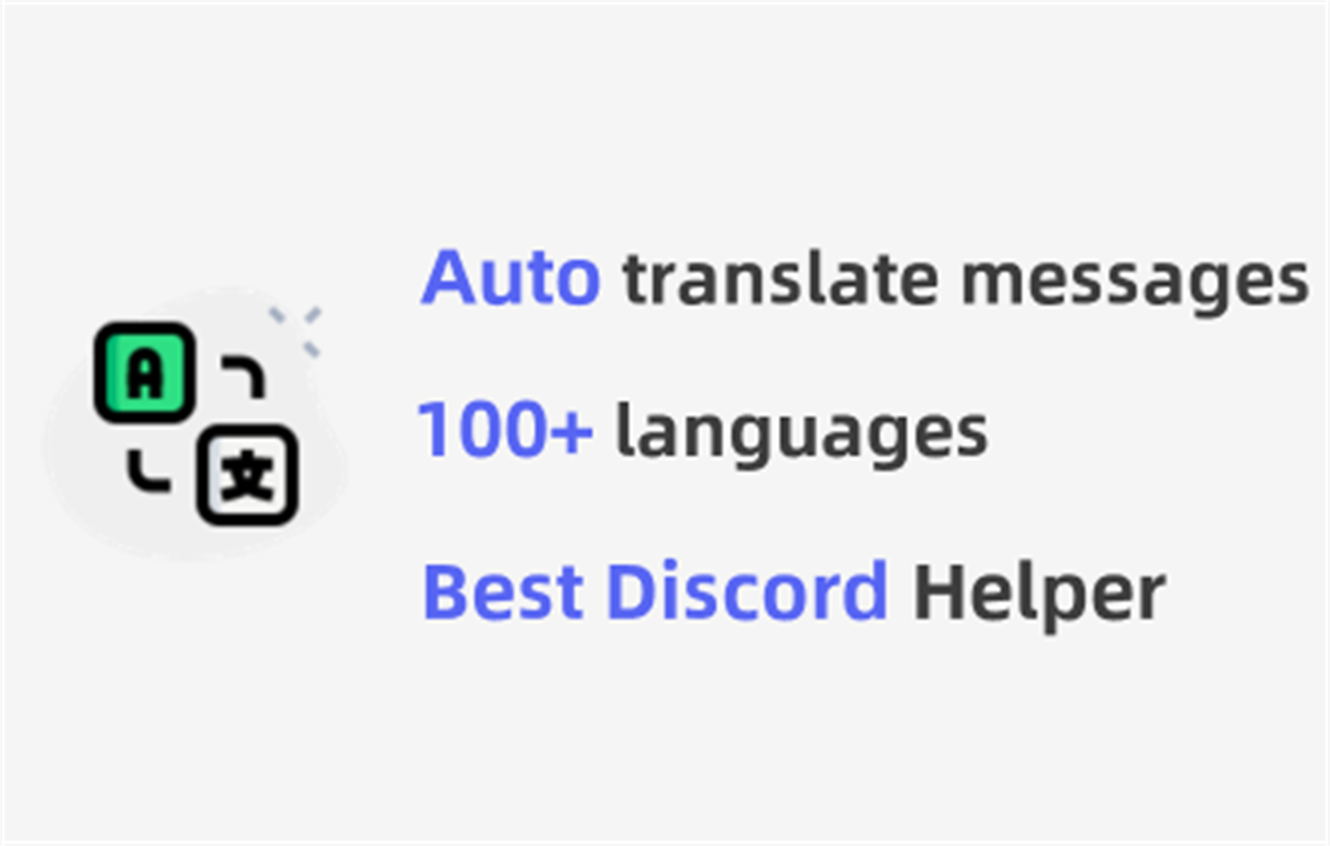 Discord Instant Translation - Two-way Translator