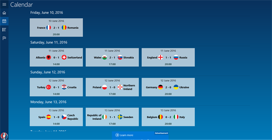 Euro Score 2016 screenshot 3