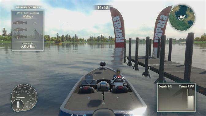 Microsoft Rapala Tournament Fishing! Video Games