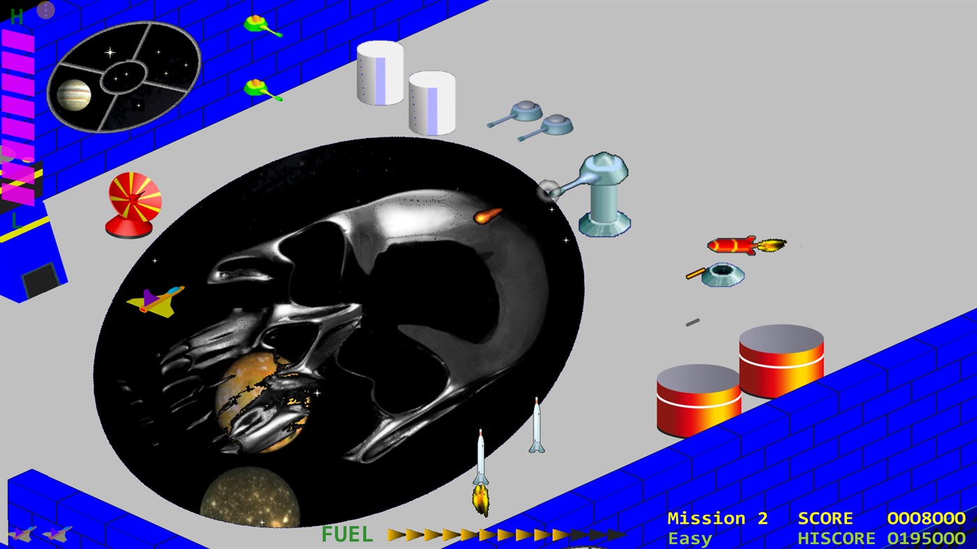 #5. ZAXXON Remake by Peter Kloß V2 (Windows) di: kloss.solutions