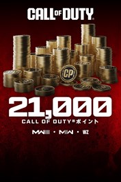 21,000 Modern Warfare® IIIまたはCall of Duty®: Warzone™ポイント