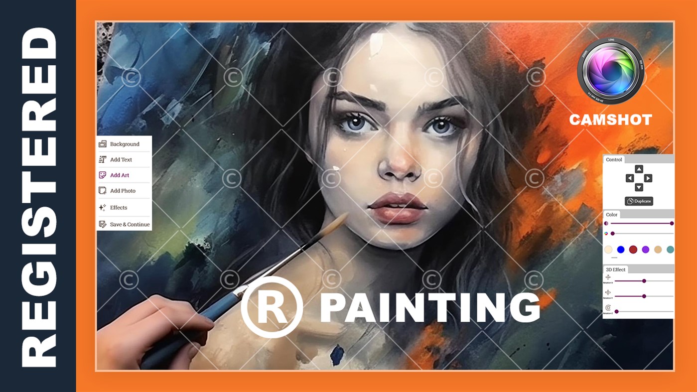 #3. Watermark Photo: Add Copyright, Batch Process (Windows) Ved: PicsCanvas