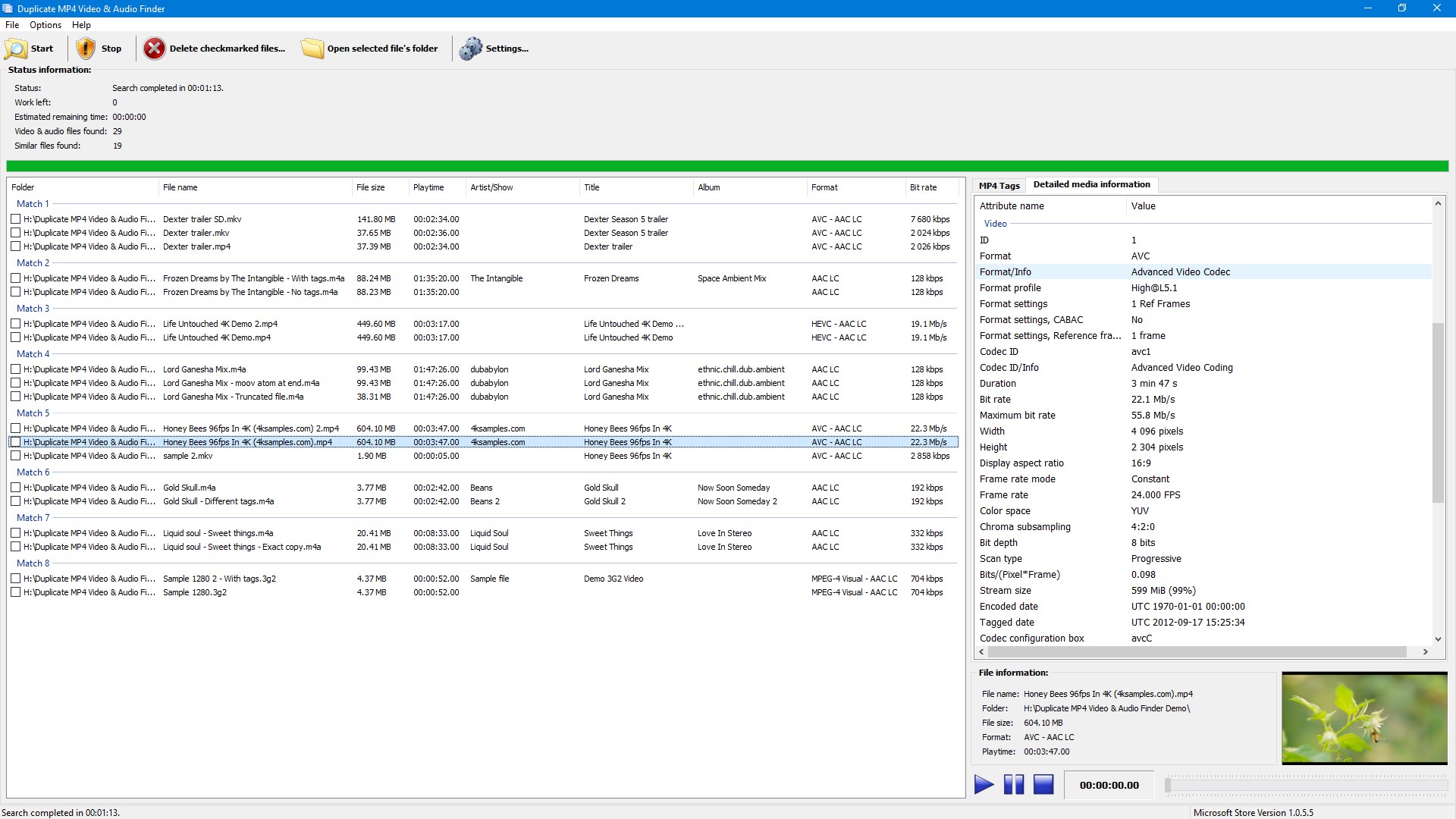 Duplicate MP4 Video & Audio Finder - Microsoftpp-Apps