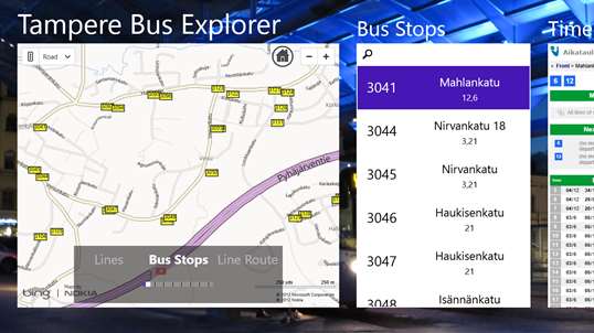 Tampere Bus Explorer screenshot 3