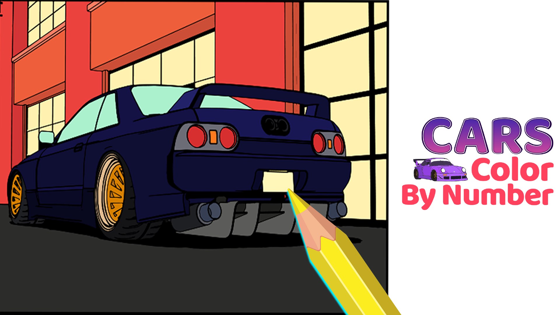 Get Cars Paint by Number Vehicle Coloring Book Microsoft Store