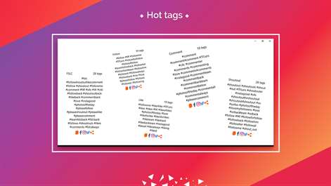 Hashtags - Get Likes and Followers Screenshots 2