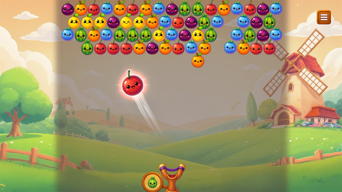 #2. Fruit Frenzy Bubbles (Windows) 由: Pikoya