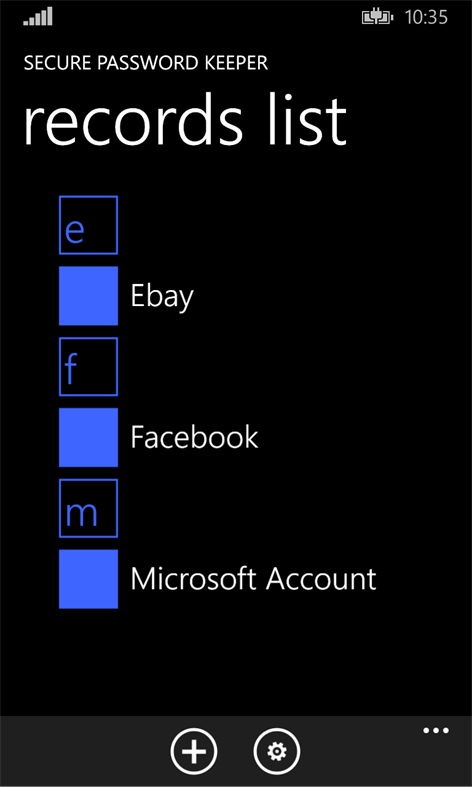 Password Safe Screenshots 1