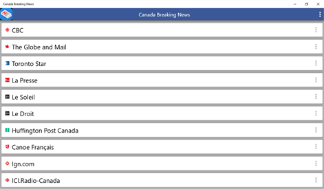 Canada Breaking News Screenshots 1