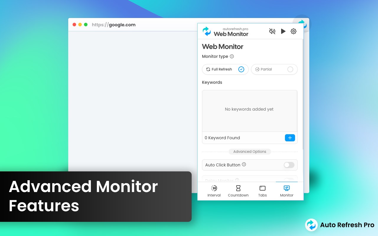 Auto Refresh Pro | Web Monitor
