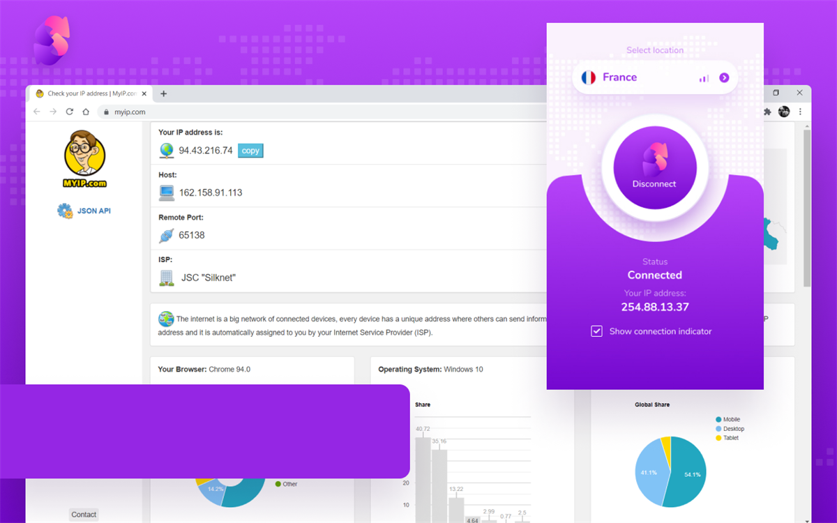 Swift VPN - Free & Unlimited VPN Service