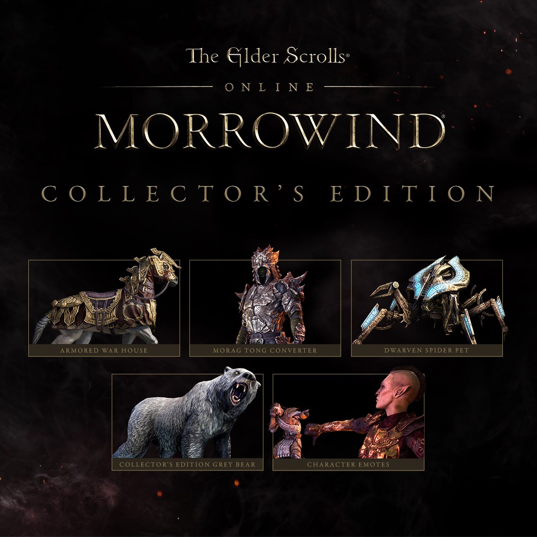 The Elder Scrolls Online: Morrowind Collector's Edition Pack