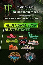 Monster Energy Supercross - Additional Icons & Buttpatches