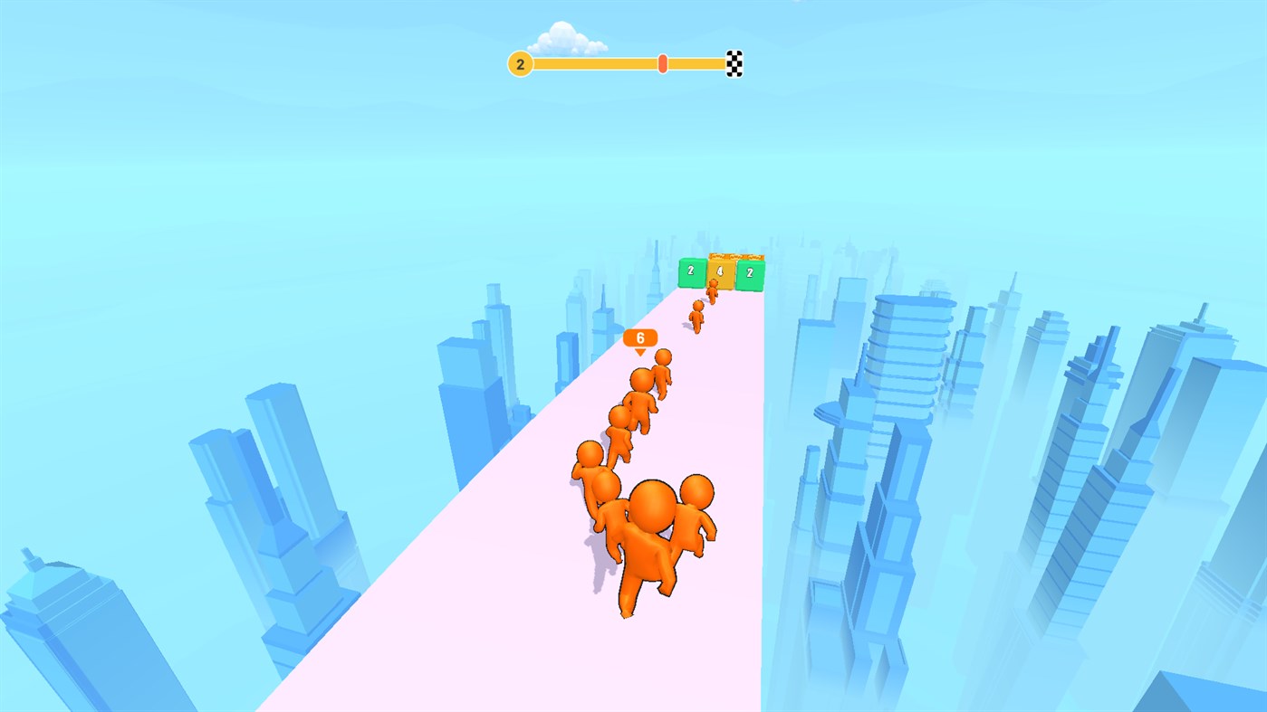 #2. Crowd Snake Dash (Windows) Podle: PeterHardiman