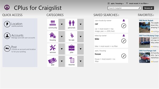 CPlus for Craigslist screenshot