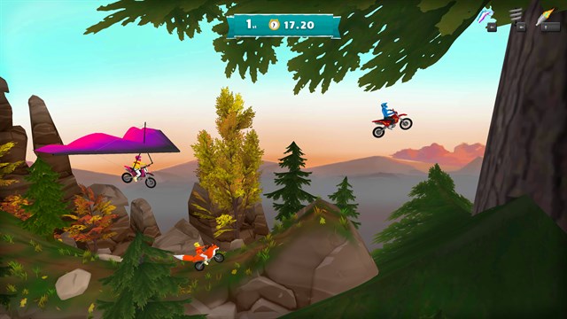 Sunset Bike Racer 2 Pro - Airborne Motocross screenshot 4