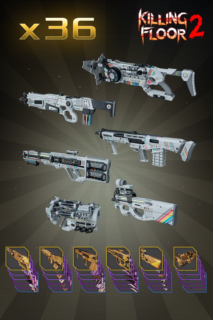 Retro Gamer Weapon Skin Bundle Pack | Xbox | Chiave | Privato
