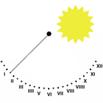 Real sundial