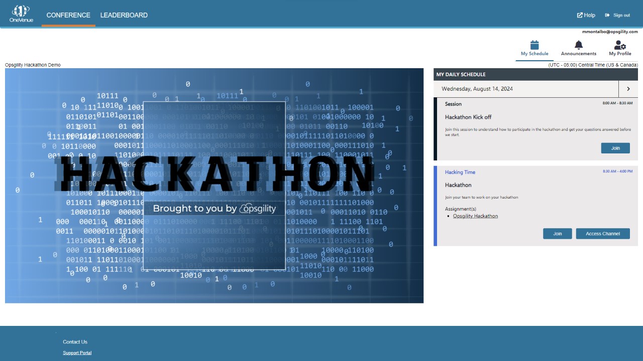 Snapshot 4 of Build and Modernize AI Applications Hackathon Hosted on OneVenue Virtual or In-person