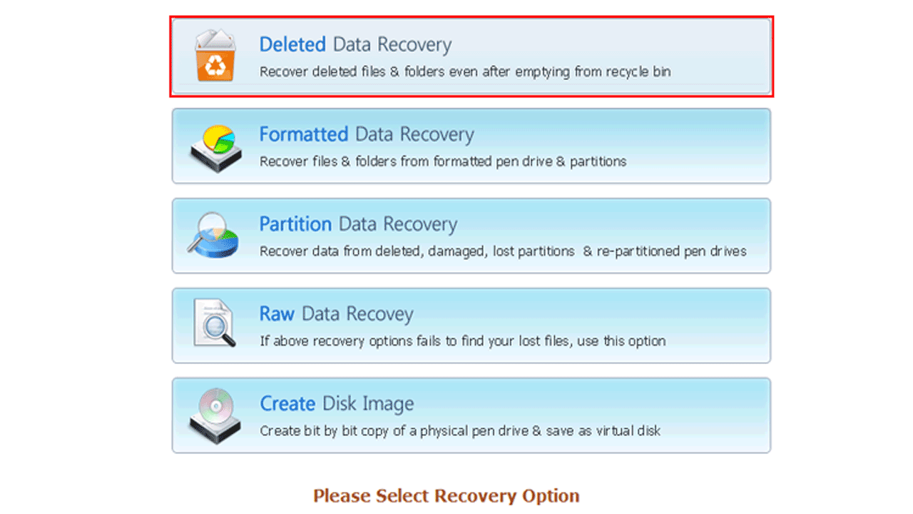 Snapshot 1 of BitRecover Pen Drive Recovery Software