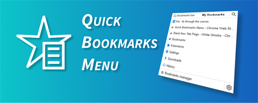 Quick Bookmarks Menu marquee promo image