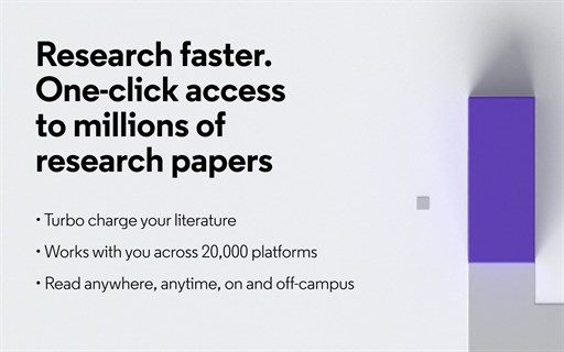 EndNote Click – One-Click Access to Research Papers