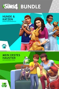Die Sims™ 4 Hunde & Katzen + Mein erstes Haustier-Accessoires-Bundle – Verpackung
