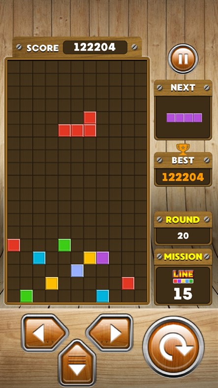 #2. Retro Block Puzzle King (Windows) 来自: The Seasons