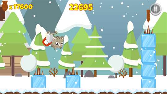 Flying Cat Christmas Games screenshot 10