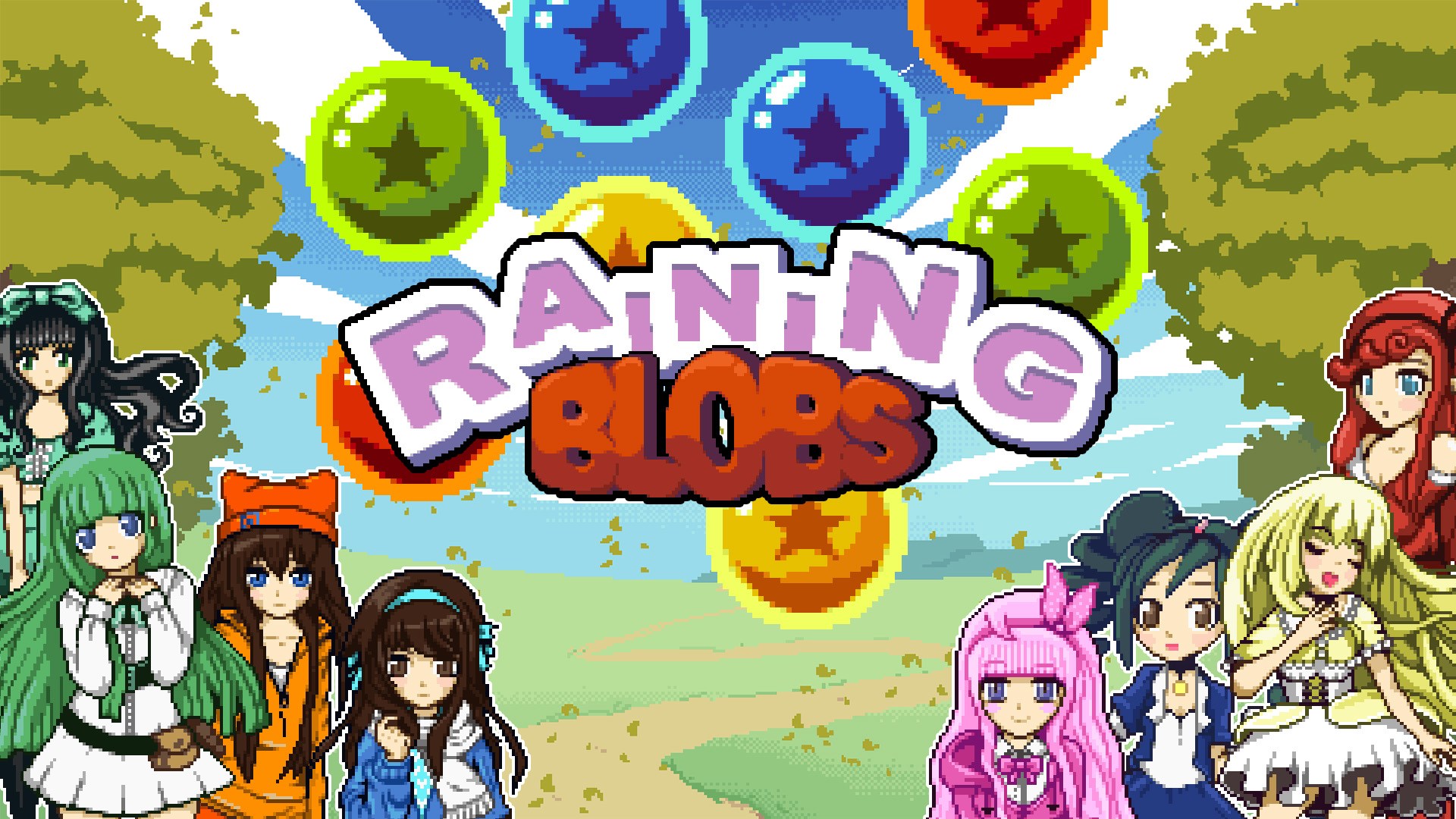 Raining Blobs screenshot thumbnail video