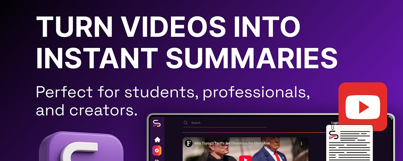 Shorty | AI YouTube Summarizer