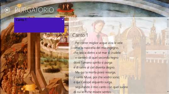 W8Book-Divina Commedia screenshot 4