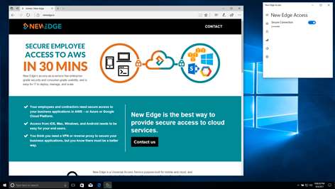 New Edge Access Screenshots 1