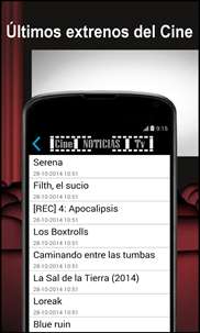 Noticias cine y tv screenshot 3