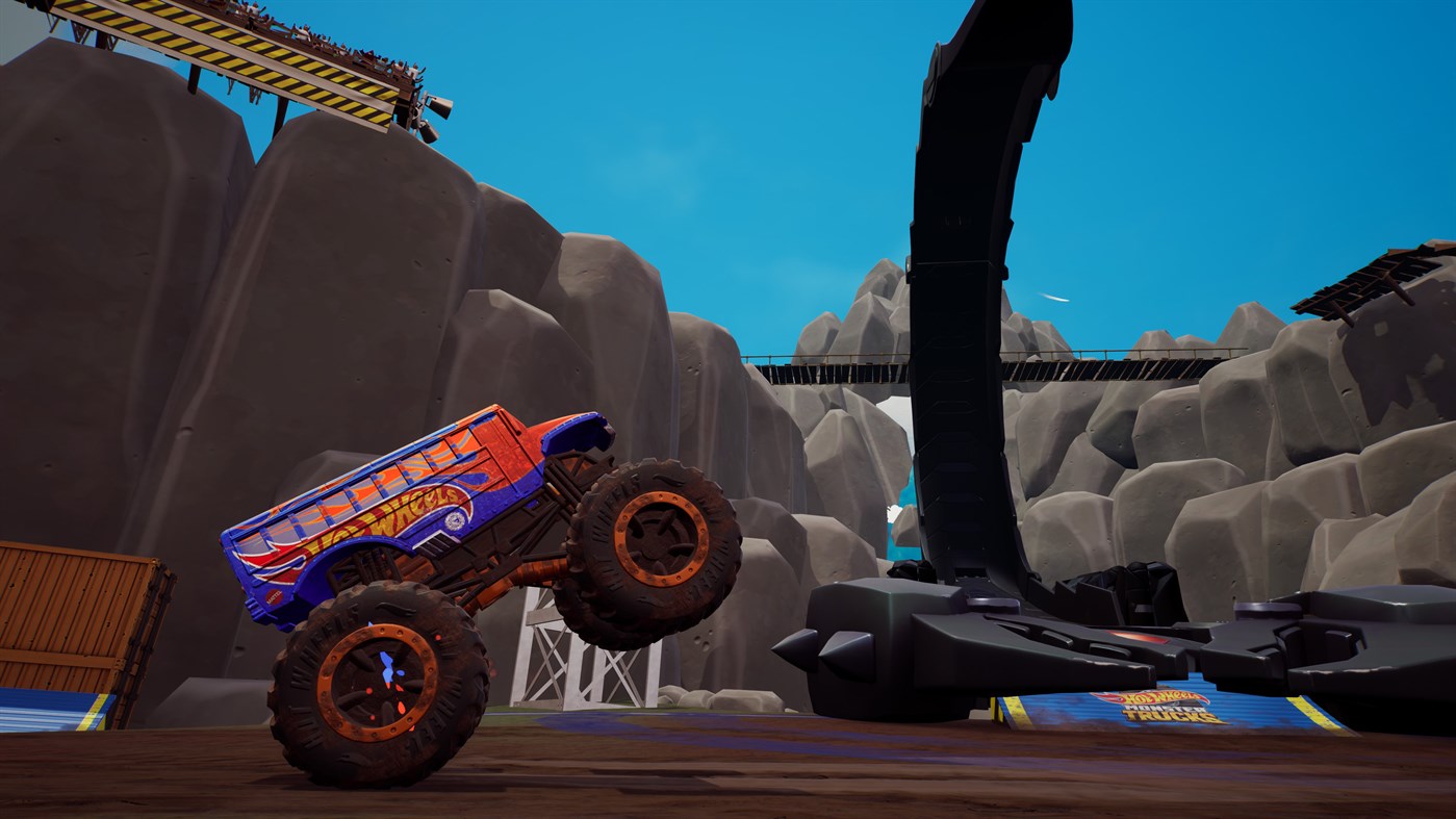 #3. Hot Wheels Monster Trucks: Stunt Mayhem™ Deluxe Edition (Windows) By: GameMill Entertainment