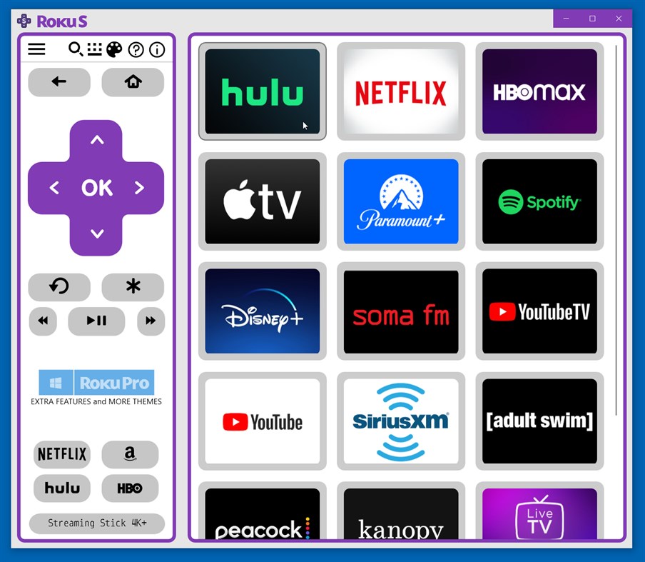 #1. Roku Simple Remote (Windows) Door: Cheero